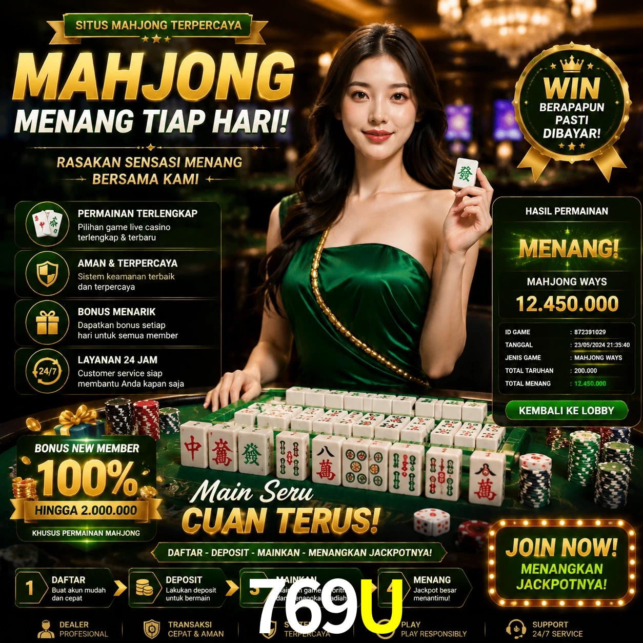 Cashback VIP 769U - reembolso semanal
